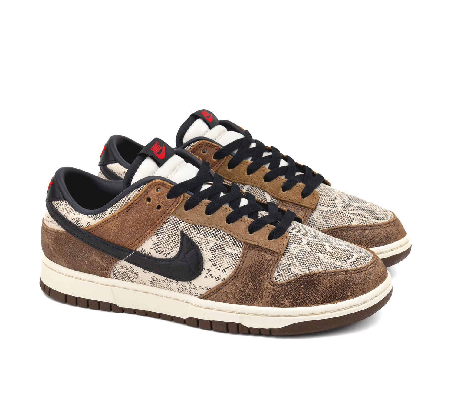 low dunks nike brown