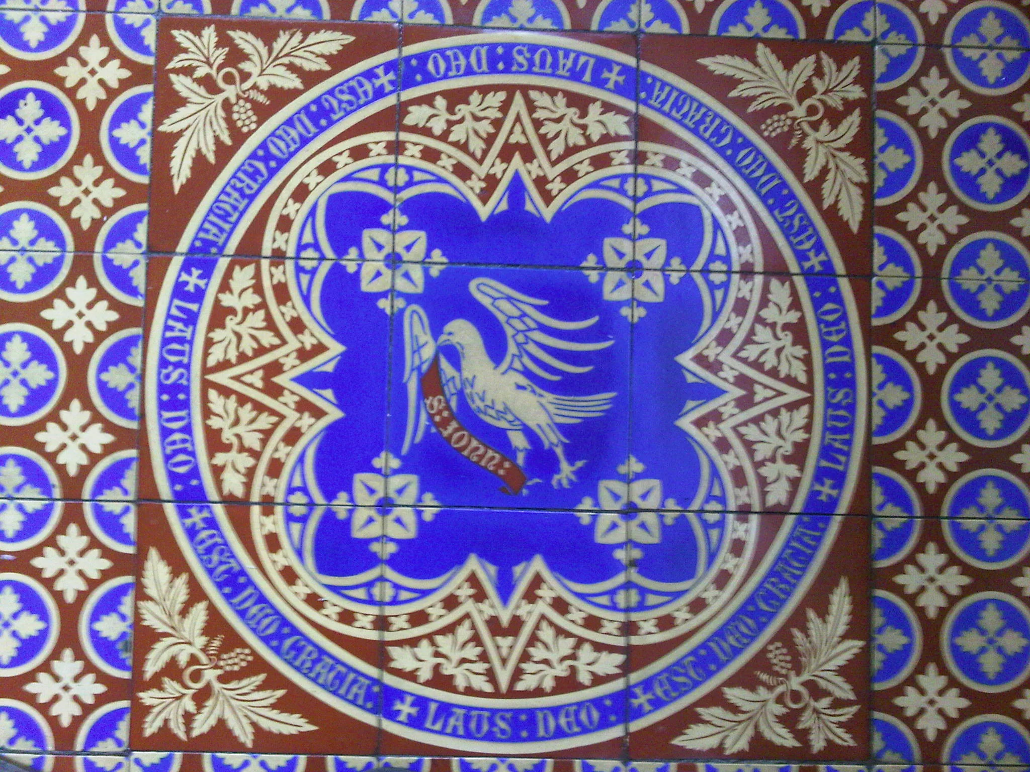 ST NICHOLAS CHURCH, MORETON, DORSET – MINTON ENCAUSTIC TILE -1.jpeg