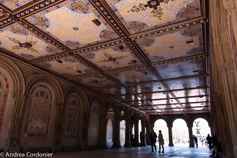 ARCHITECTURAL TILES, GLASS AND ORNAMENTATION IN NEW YORK: The Heart of the  Park: Bethesda Terrace and its suspended Minton Tile ceiling