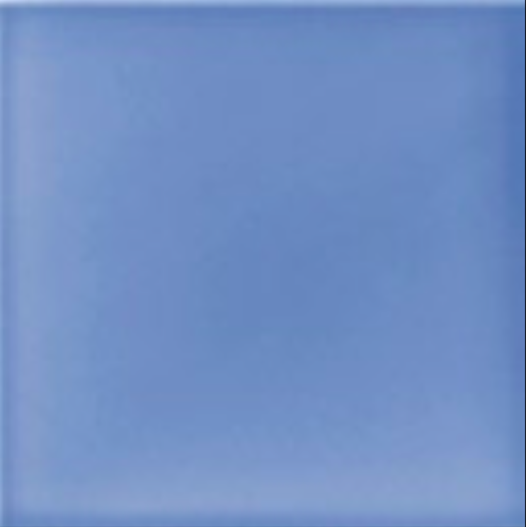Art Deco Plain field tile 152x152mm Deco Blue