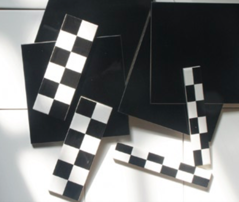Demo Art Deco Wall Tile Decors Aston Black and White 38x152mm