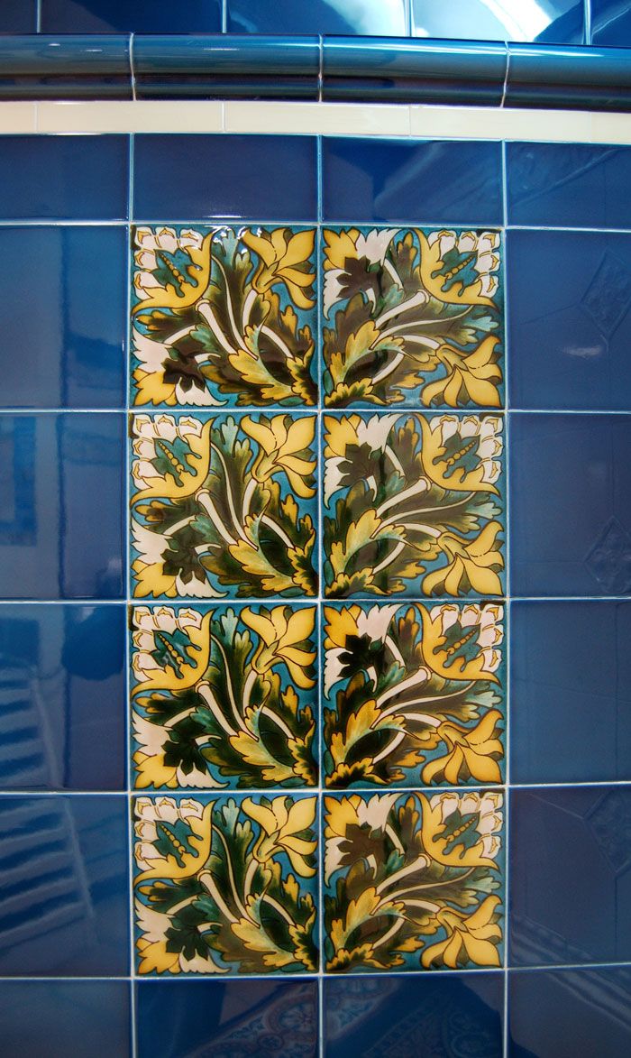 Demo Victorian Maurice decorative tiles 152x152mm