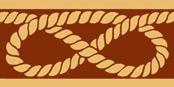 Encaustic Tile Border 152mm x 75mm B3005