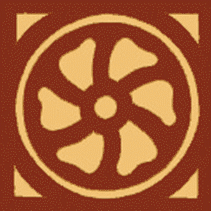 Encaustic Tile 75mmx75mm 3008