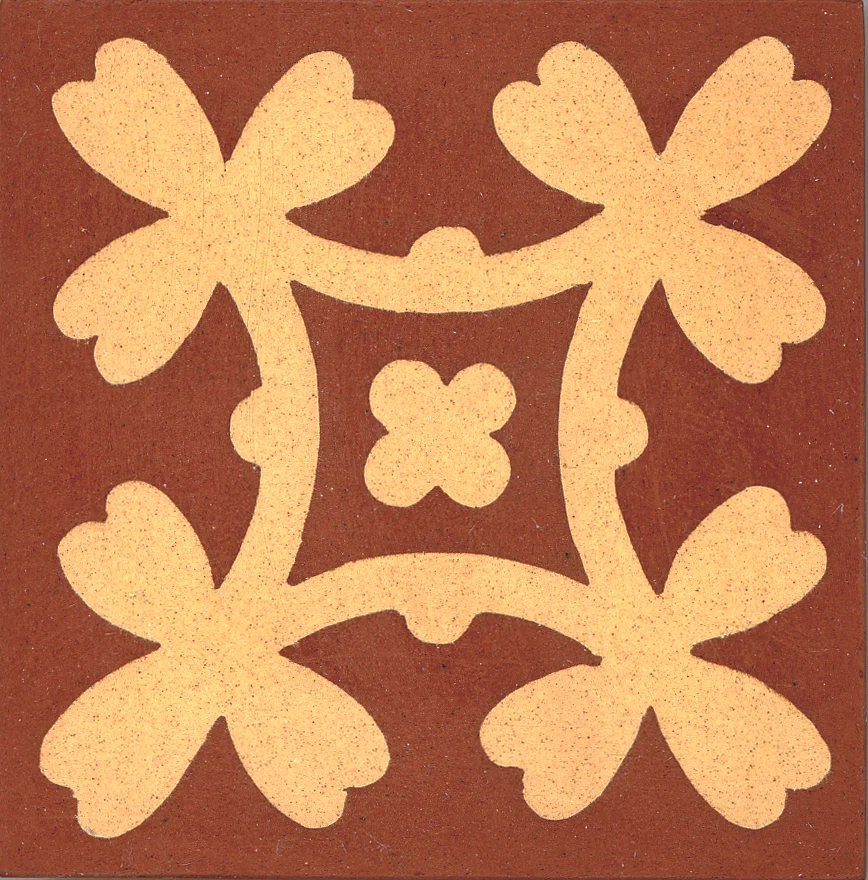 Encaustic Tile 75mmx75mm 3025