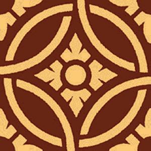 Glazed Textured Encaustic Tiles 108x108 GT4007