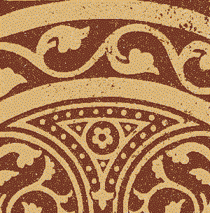 Glazed Textured Encaustic Tiles 108x108 GT4028b