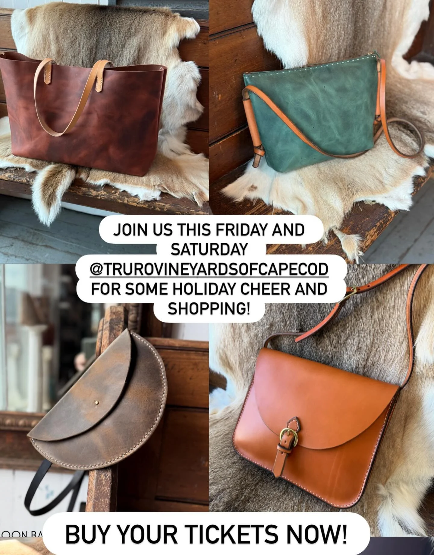 THE SHOP WILL BE CLOSED FRIDAY THE 28th AND SATURDAY THE 29th. Please join us @trurovineyardsofcapecod for some holiday cheer and shopping! Buy tickets online at https://www.exploretock.com/trurovineyards. See you there! #theholidaysarehere #mauclere