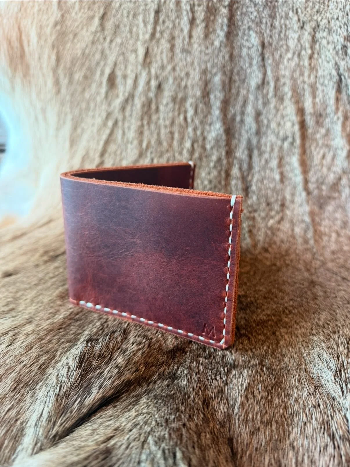 The Billfold is a top seller. It fits everything from cash to cards, and molds perfectly to your needs. #mauclereleather #billfold #provincetown #bestseller #mauclerewallet