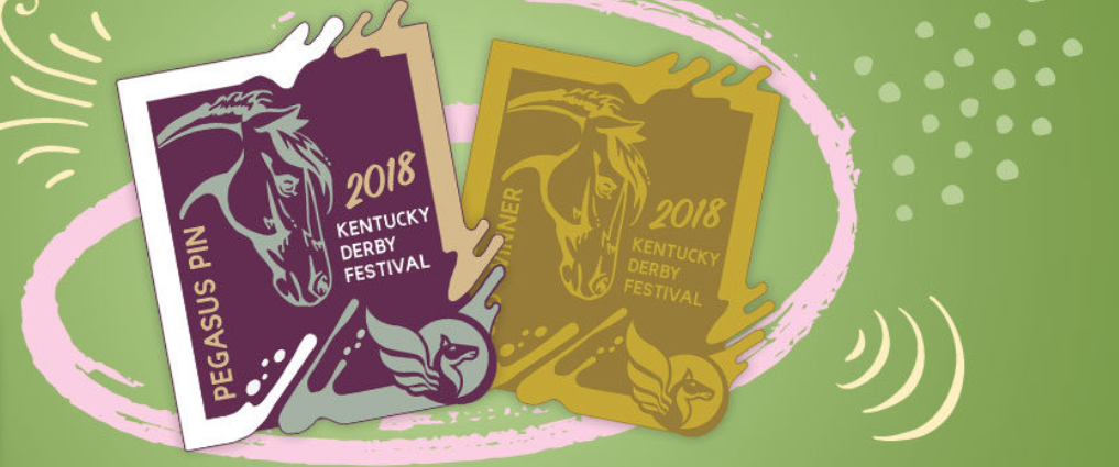 2019 Kentucky Derby Festival Pin still in package never opened