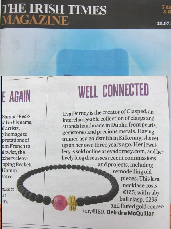 Irish Times Magazine July 26th 2014