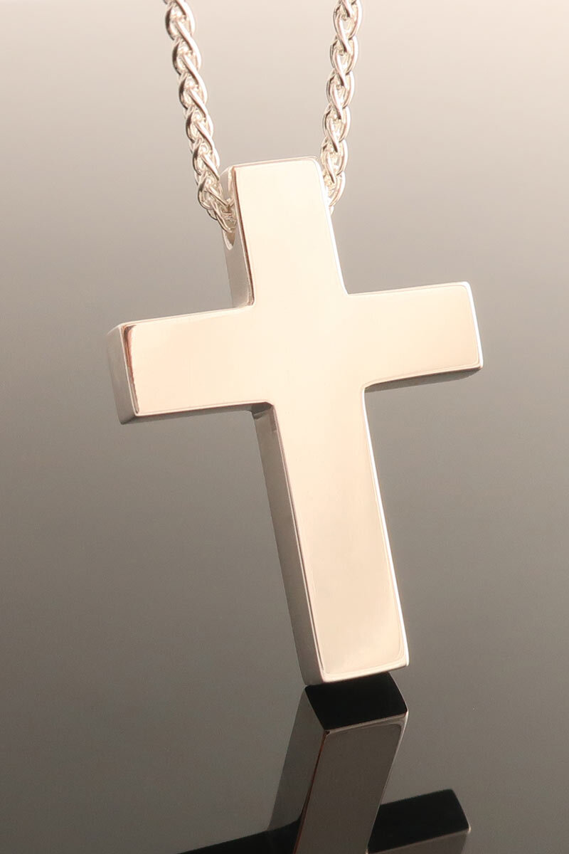 Gem Color: Silver, Length: 45cm Tisvina HOT Devotional Black Cross Pendant Necklaces for Women Men Unisex Jewelry Long Sweater Chain Necklace Davitu Necklaces