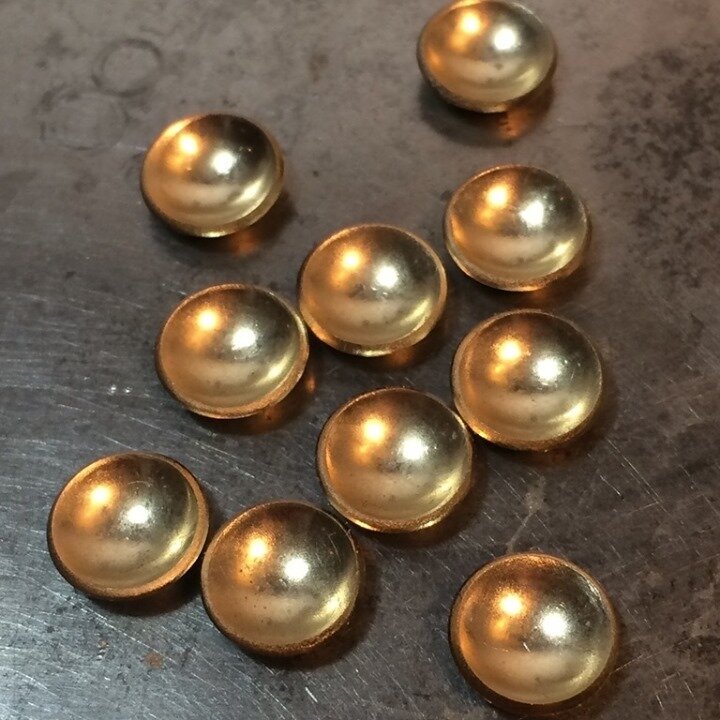 Would you like to see what happens to these little gold domes when they get to the bench? Check out my blog for the full story -see link in bio.