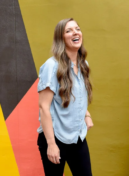 Senior Designer Abby Towne grew up in Maine, and recently returned after spending five years in the PNW. Abby is a brand designer, loves to screen print and is passionate about creating custom icons and monograms. As a MECA grad, she feels at home in Portland because it balances her love of the arts with the outdoors. On the weekend, you can find her exploring the Maine coast with her dog, Zu. Photo by Elle Darcy Mural by Will Sears