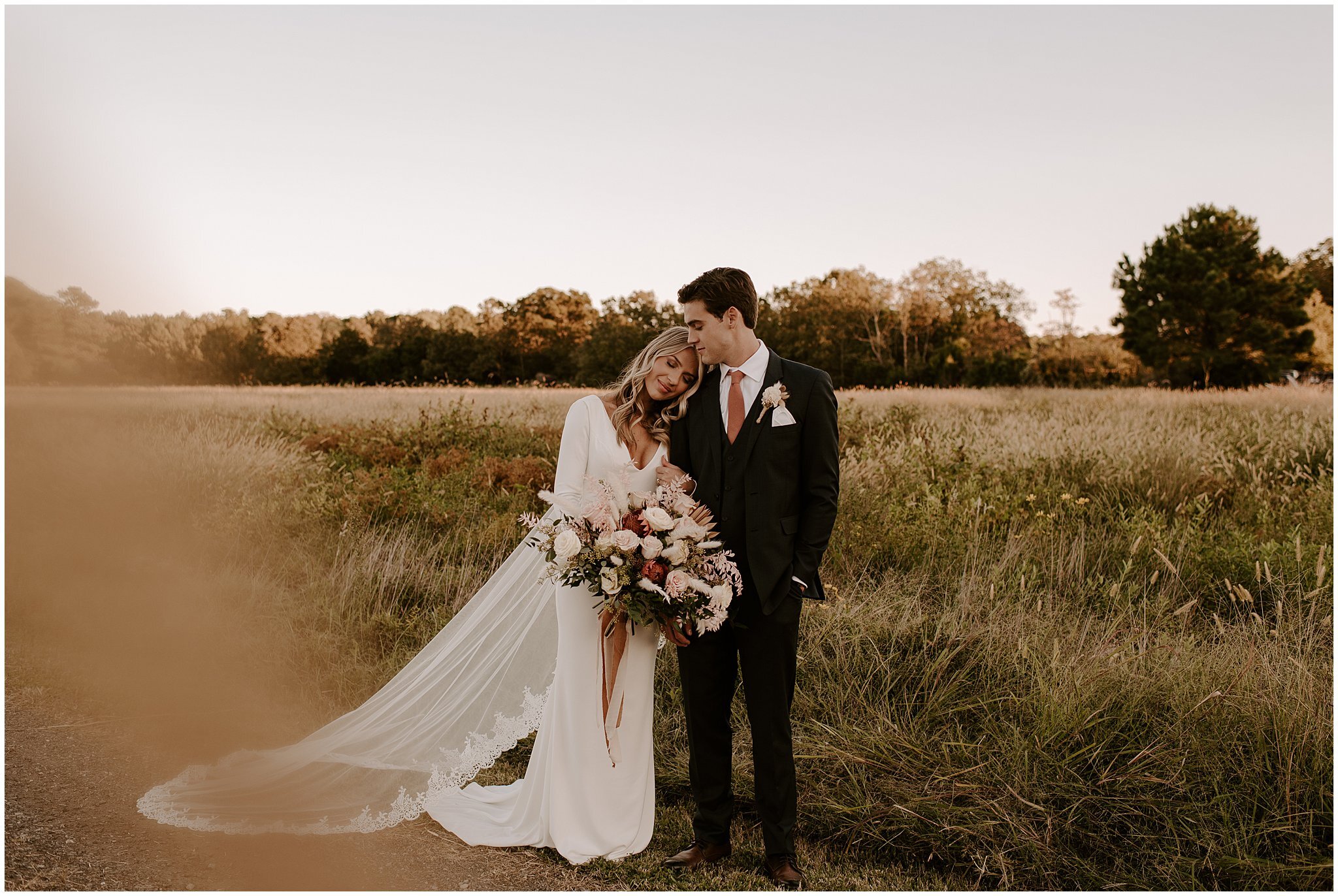 Zoe + Chris || Eastern Shore of Maryland Boho Wedding
