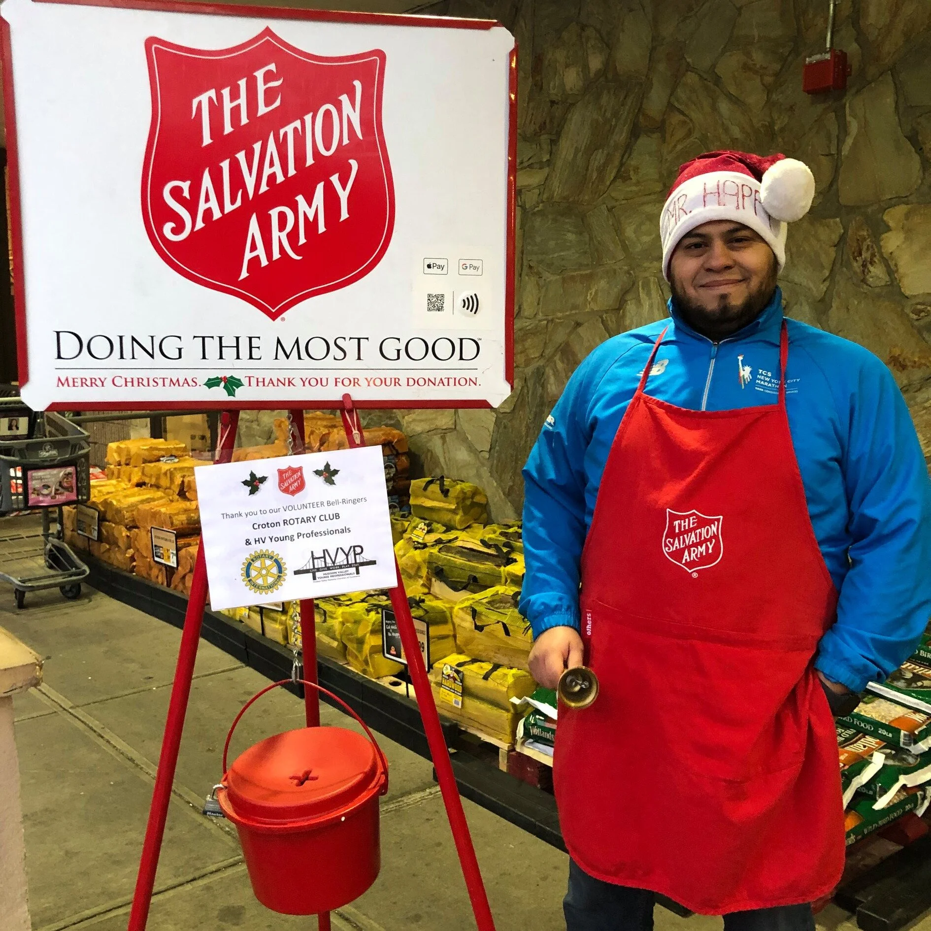 12/9 & 12/10 Bell Ringing with HVYP & Croton Rotary Club