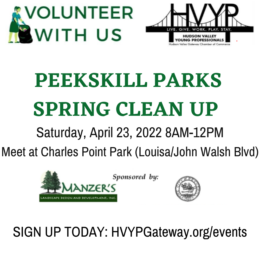 4/23 PEEKSKILL PARKS SPRING CLEAN UP