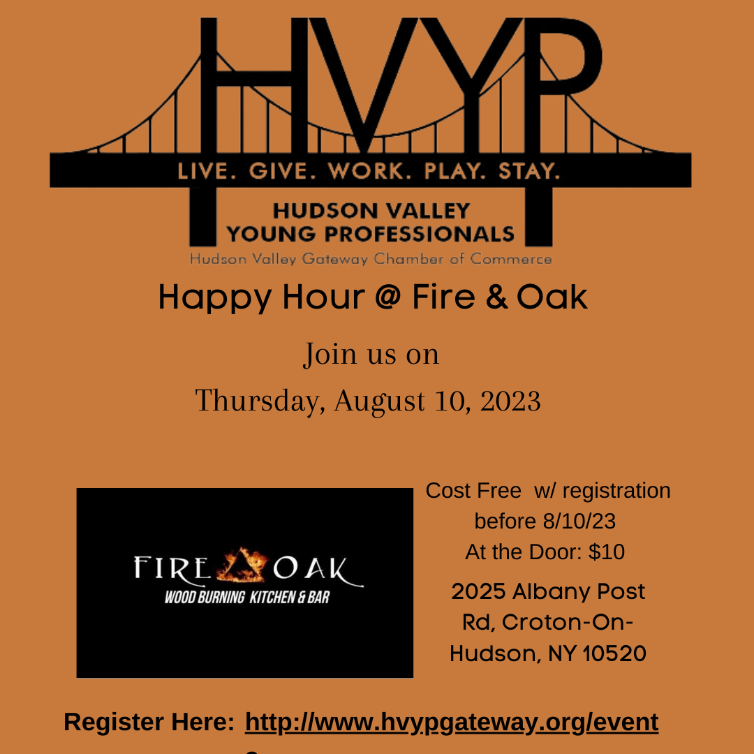 Happy Hour - Thursday August 10!