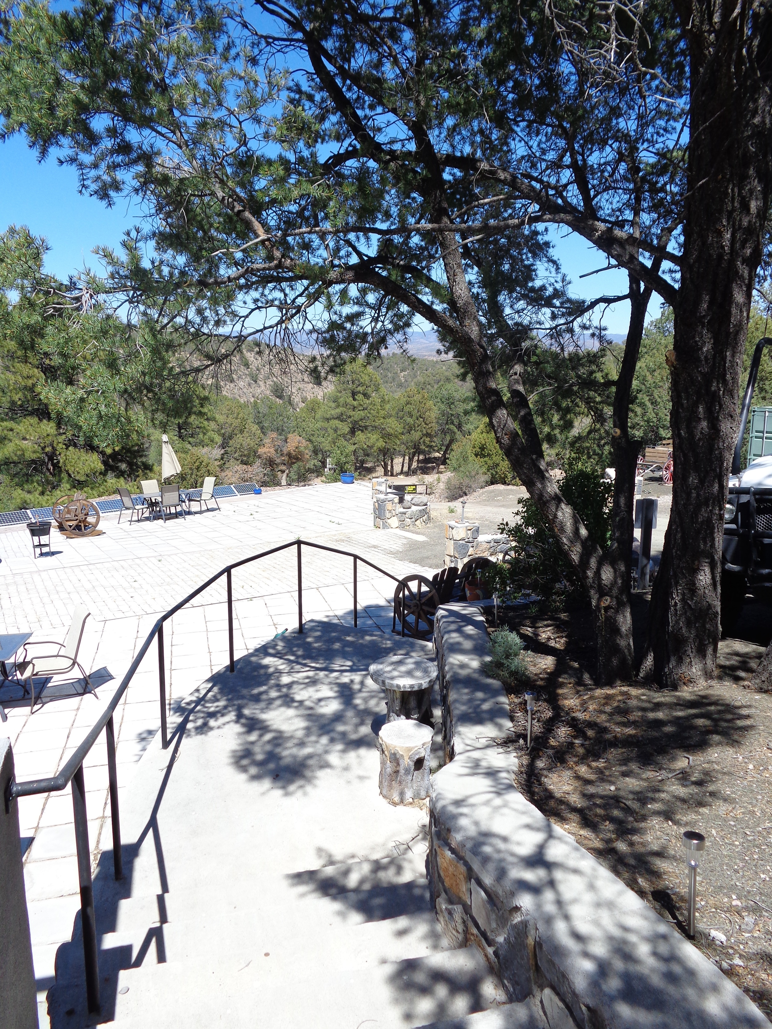  Stairs going to main courtyard 