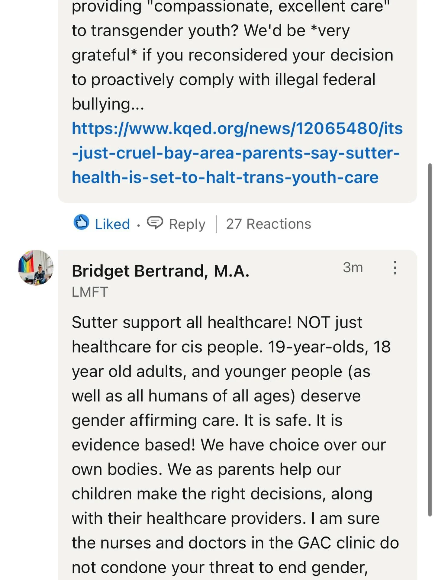 Link will be on the story !! Comment &amp; share! With @rainbowfamiliesaction