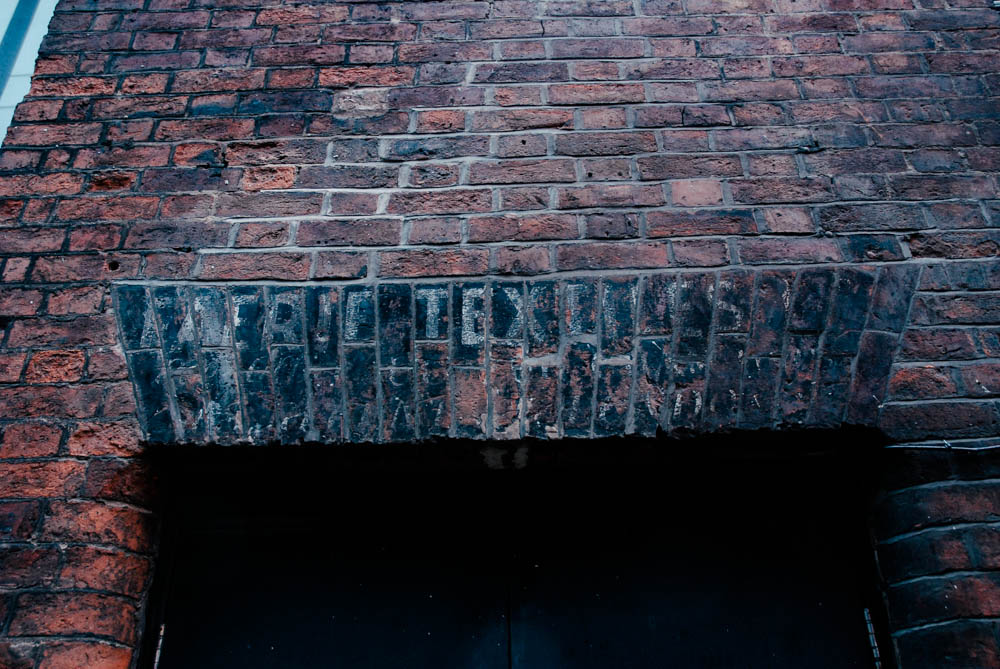 One of many ghost signs around China Town