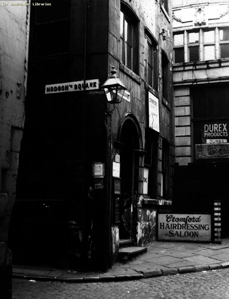 Cromford Court and Hodson Square, 1959 ( Manchester Libraries )