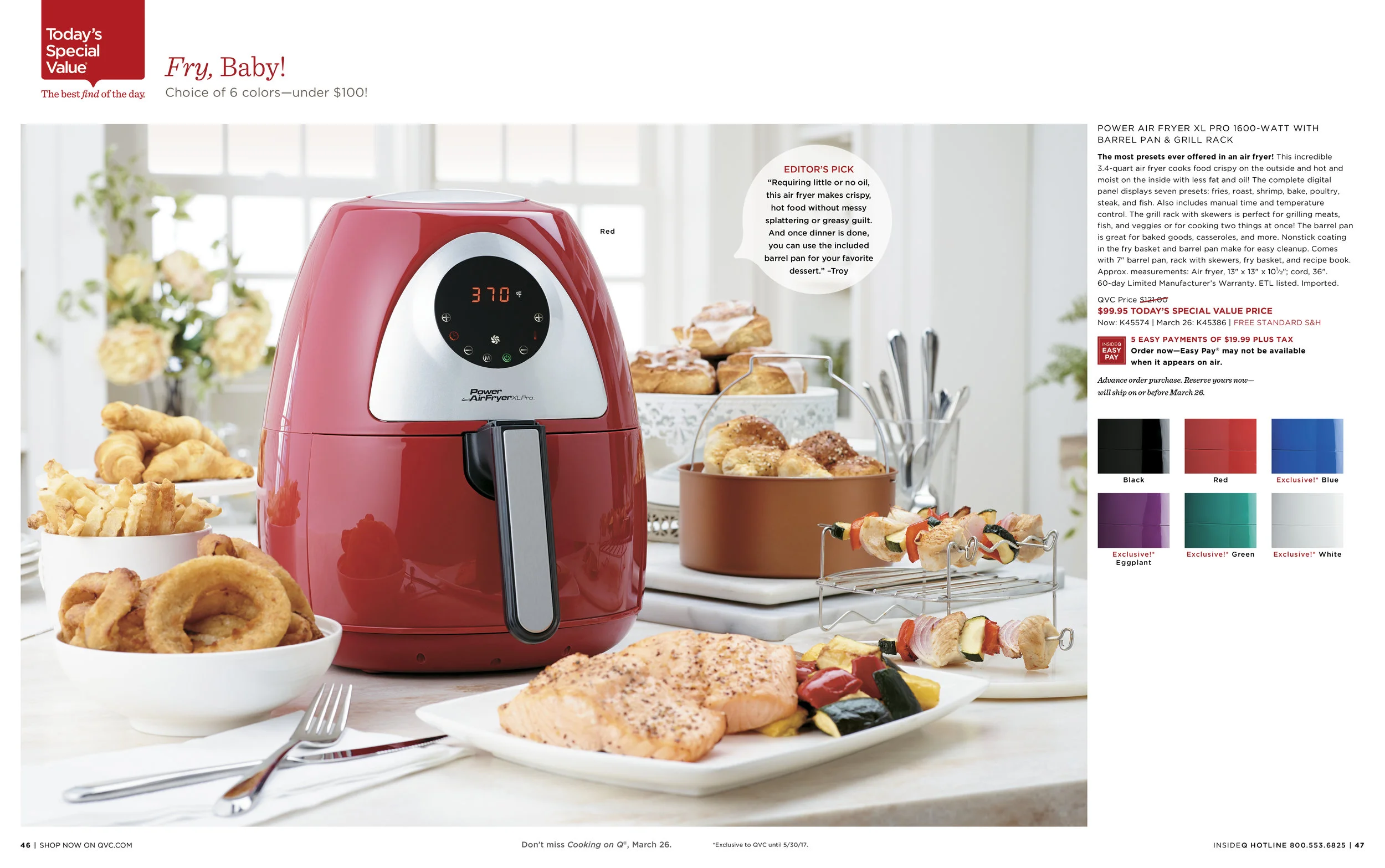 Power Air Fryer TSV