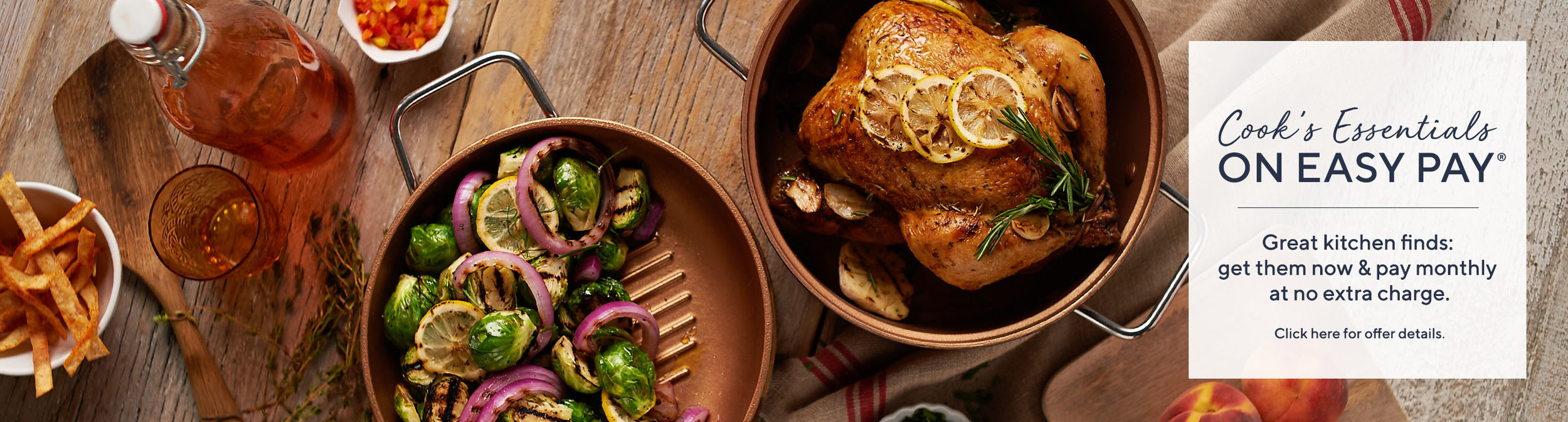 Cook's Essentials - Easy Pay Promotion
