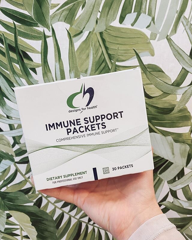 Tired of having to take a bunch of immune support supplements a day + opening each individual bottle and storing it? We&rsquo;ve got the solution! ⠀
⠀
Our Immune Support Packets contain all the immune support you need in one handy little pouch! Each 
