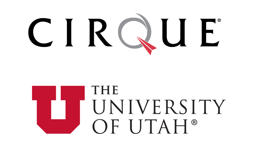 Cirque and U of U Logo.png