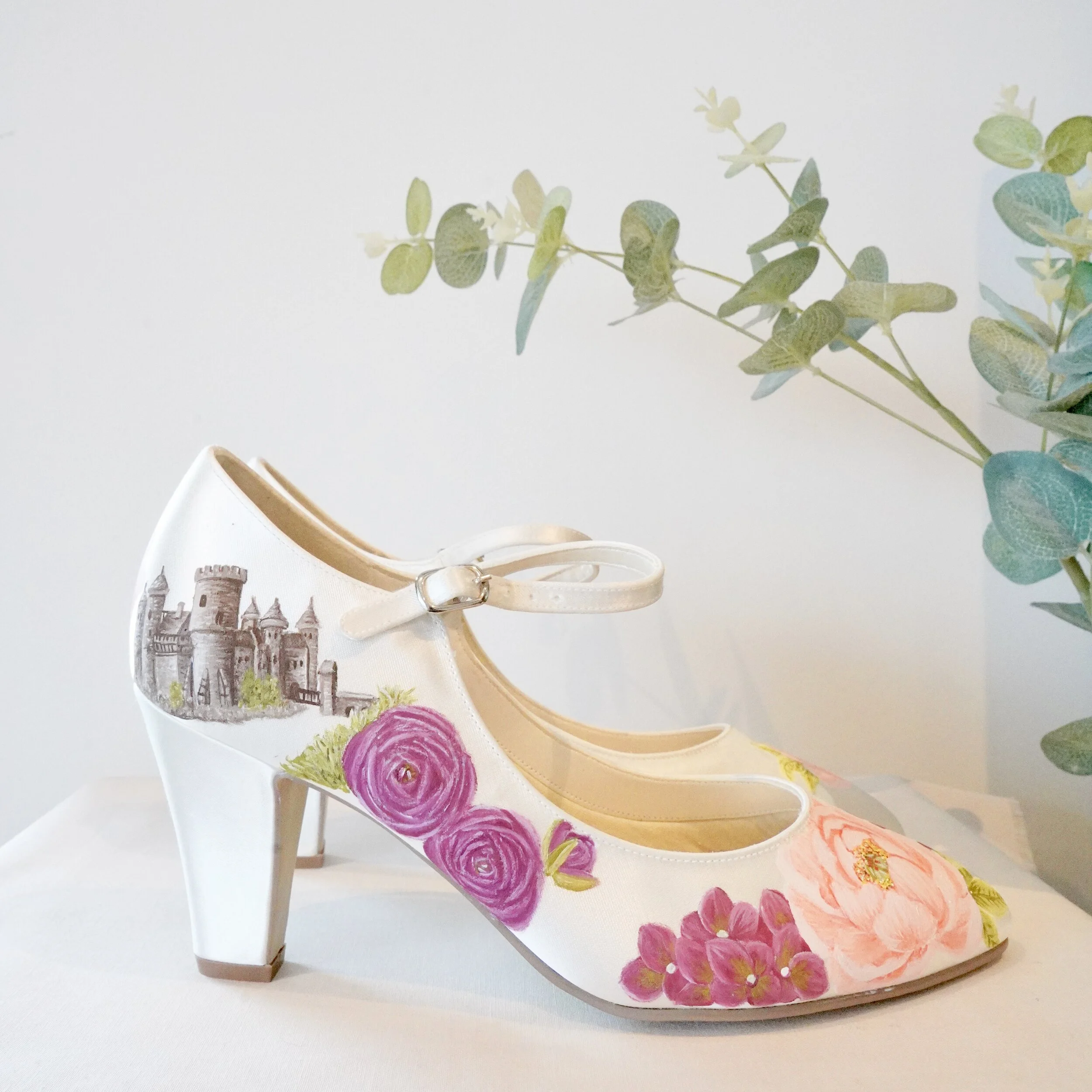 hand painted dungeons and dragons inspired wedding shoes game of thrones