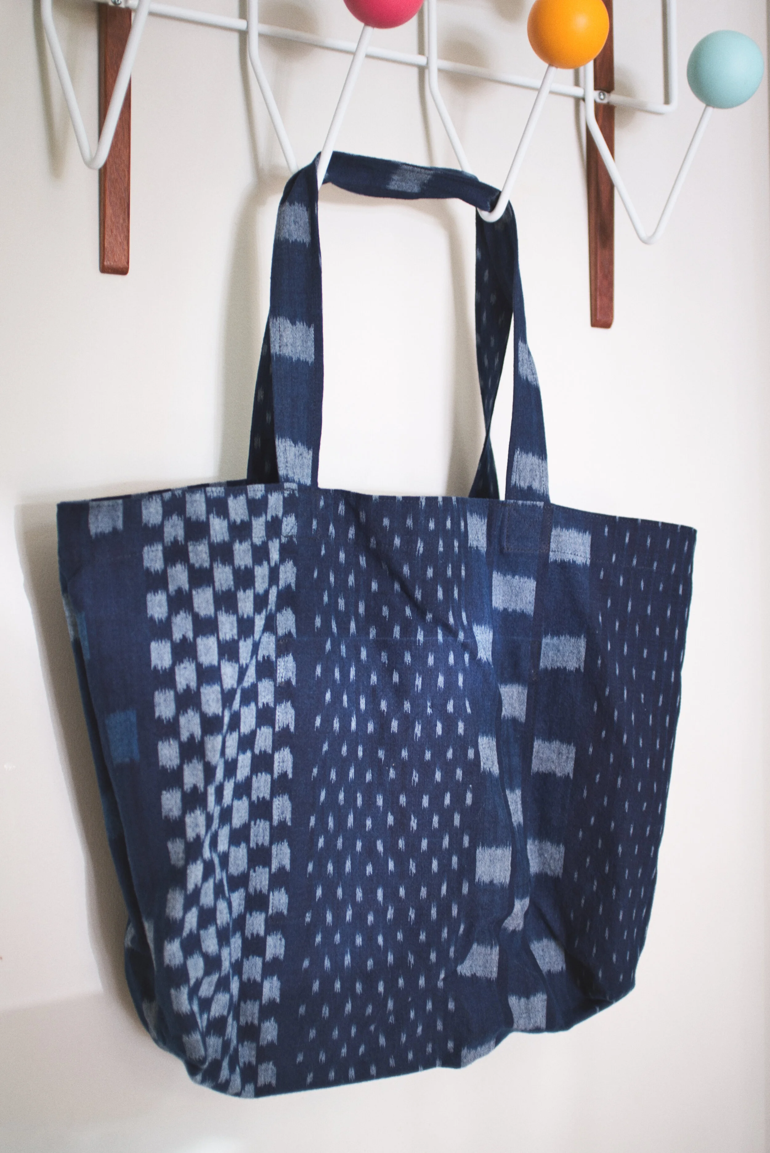 Kasuri bag hanging 1.jpeg