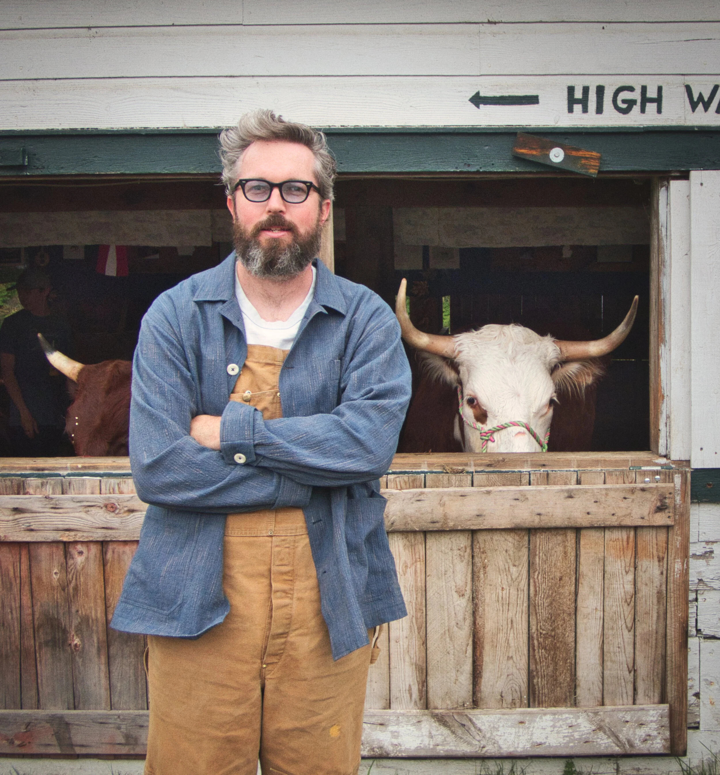 Fushi Marbled Chore Coat modeled 2.jpeg