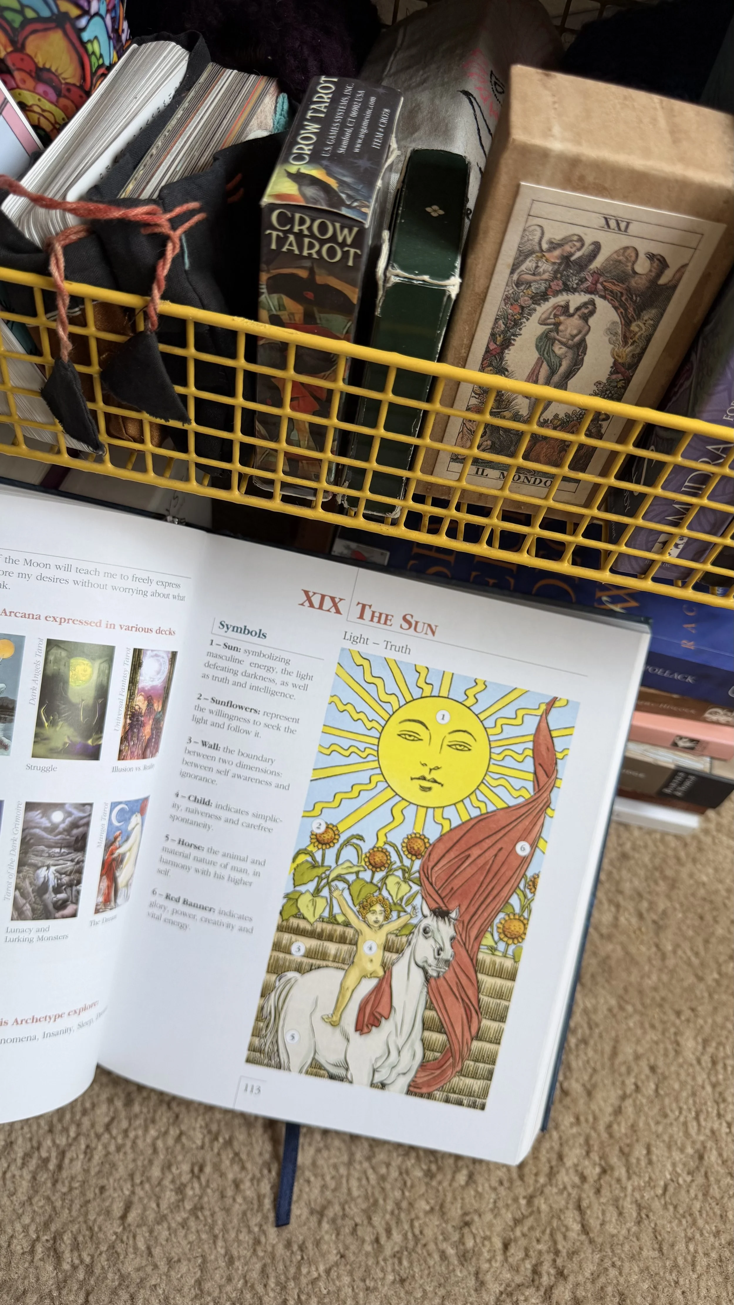 Bringing Organic Tarot to Life 

Card 19: The Sun