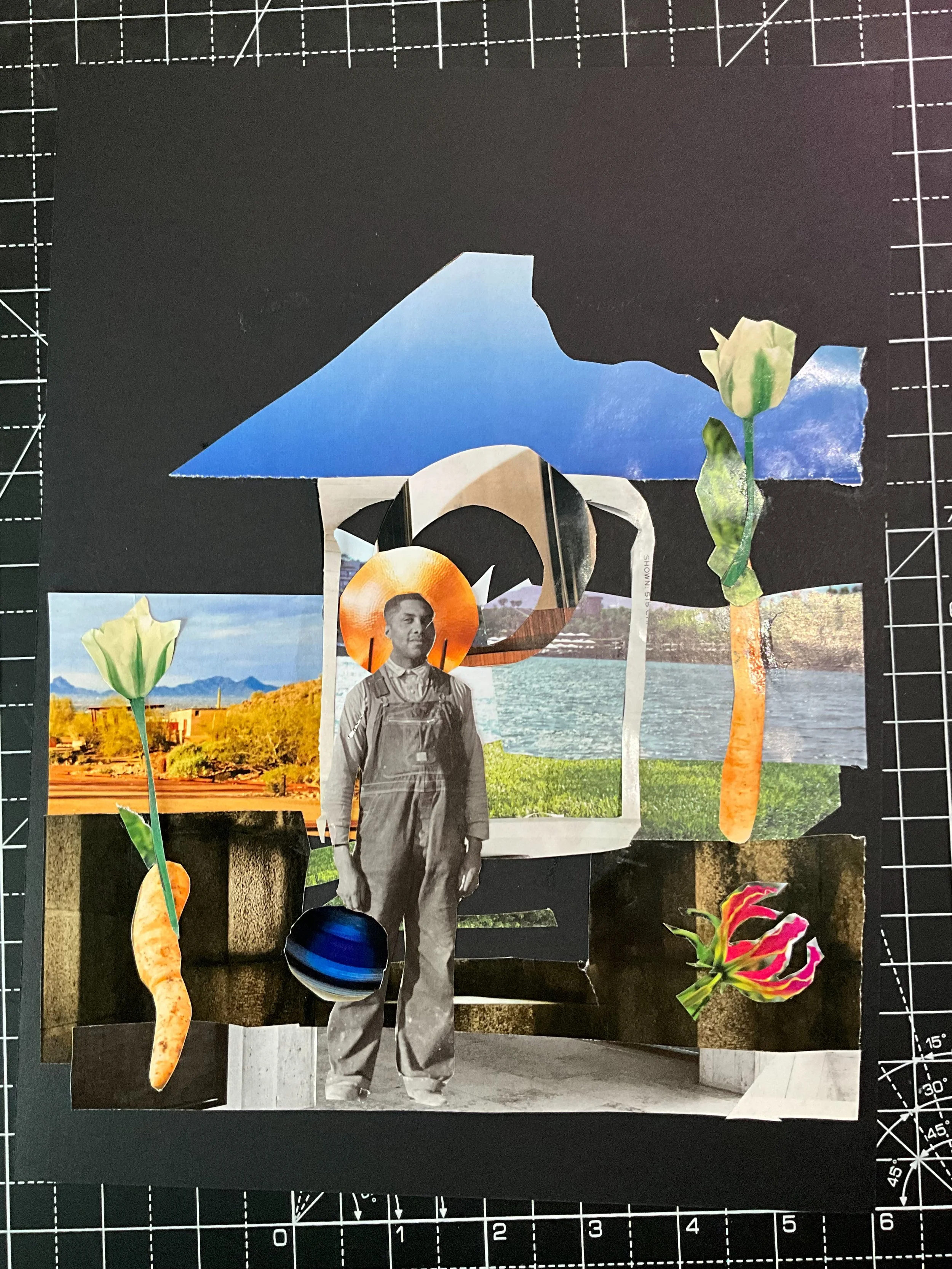 Organic Tarot Update :Two of Wands 
