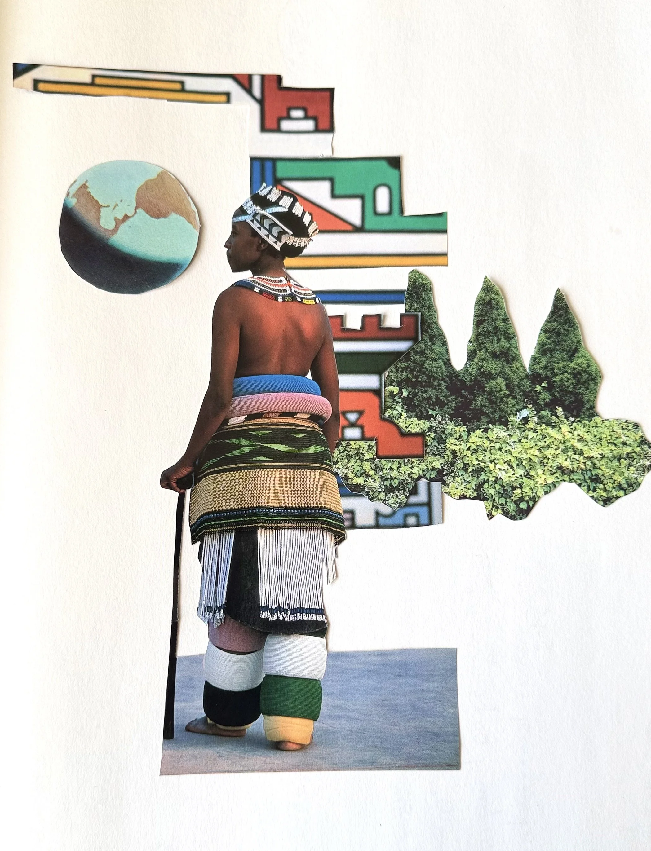 Organic Tarot Update :Two of Wands 