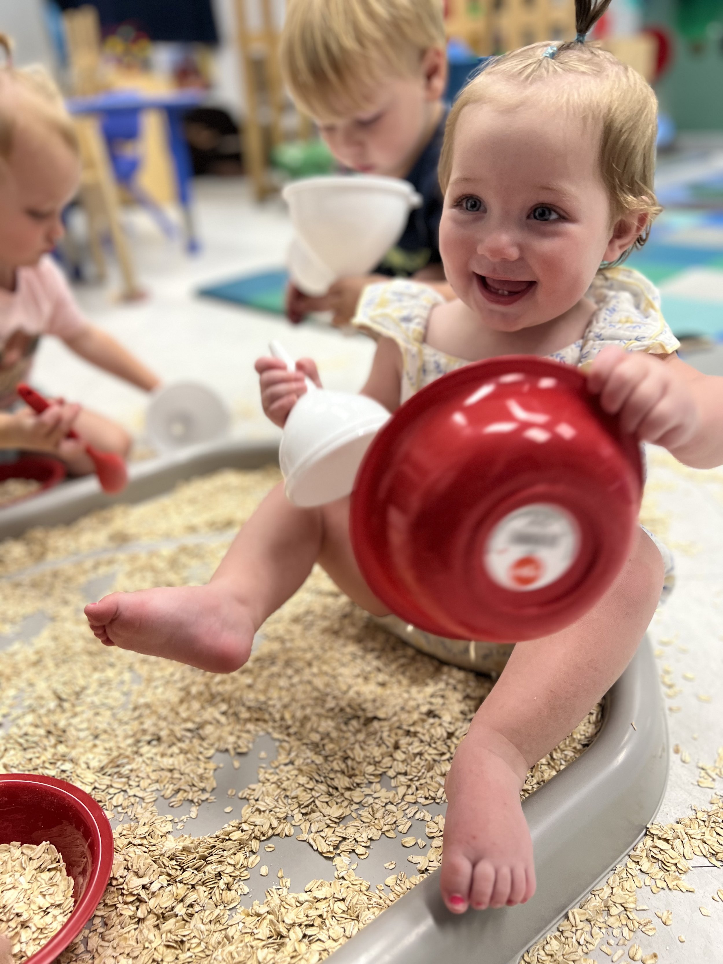Daycare sensory play