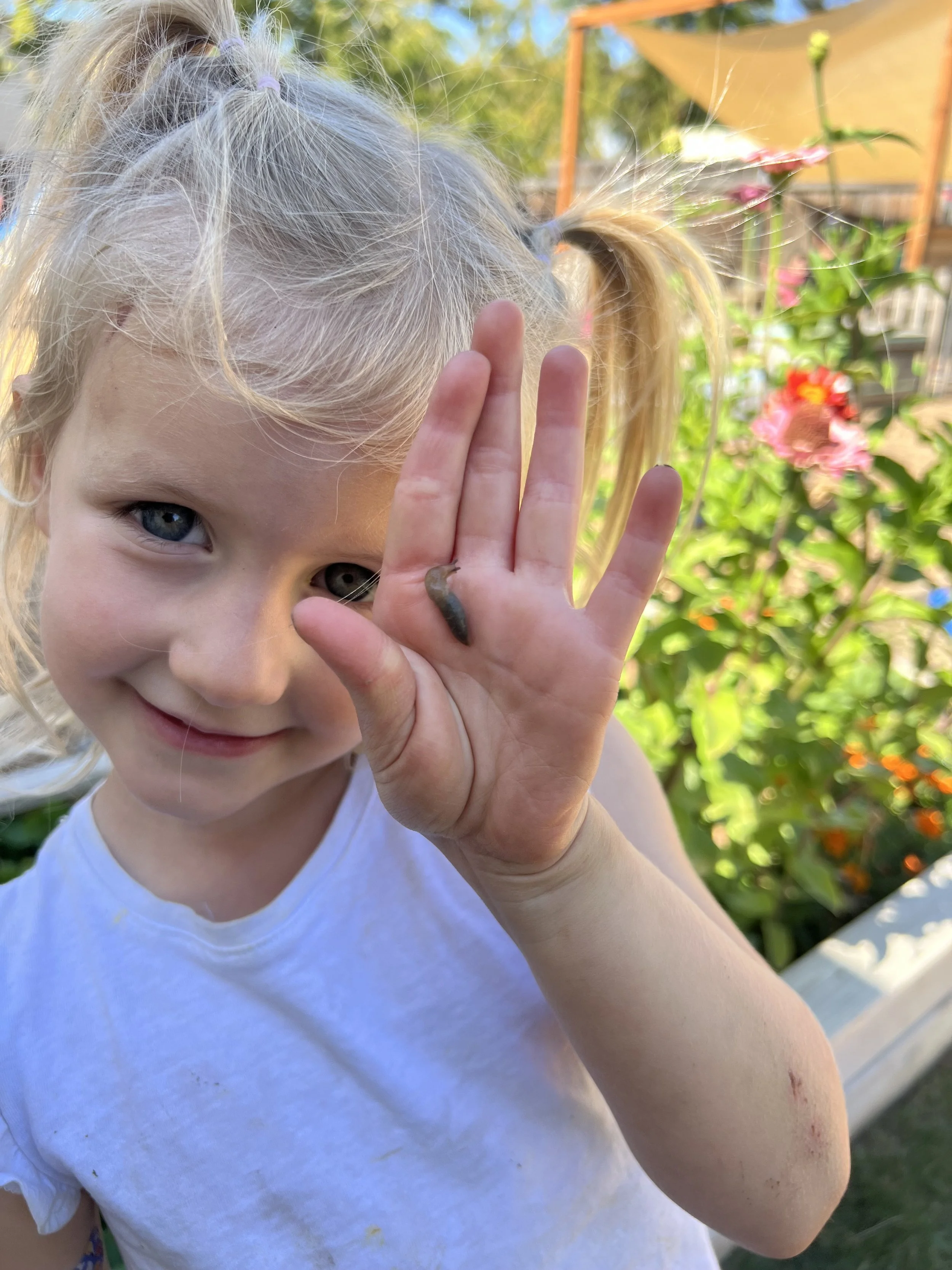 Kids at Leap Ahead in Boise, Treasure Valley, get to learn about nature in the real world, not just through books but actual thoughtful play. Best daycare in Boise.