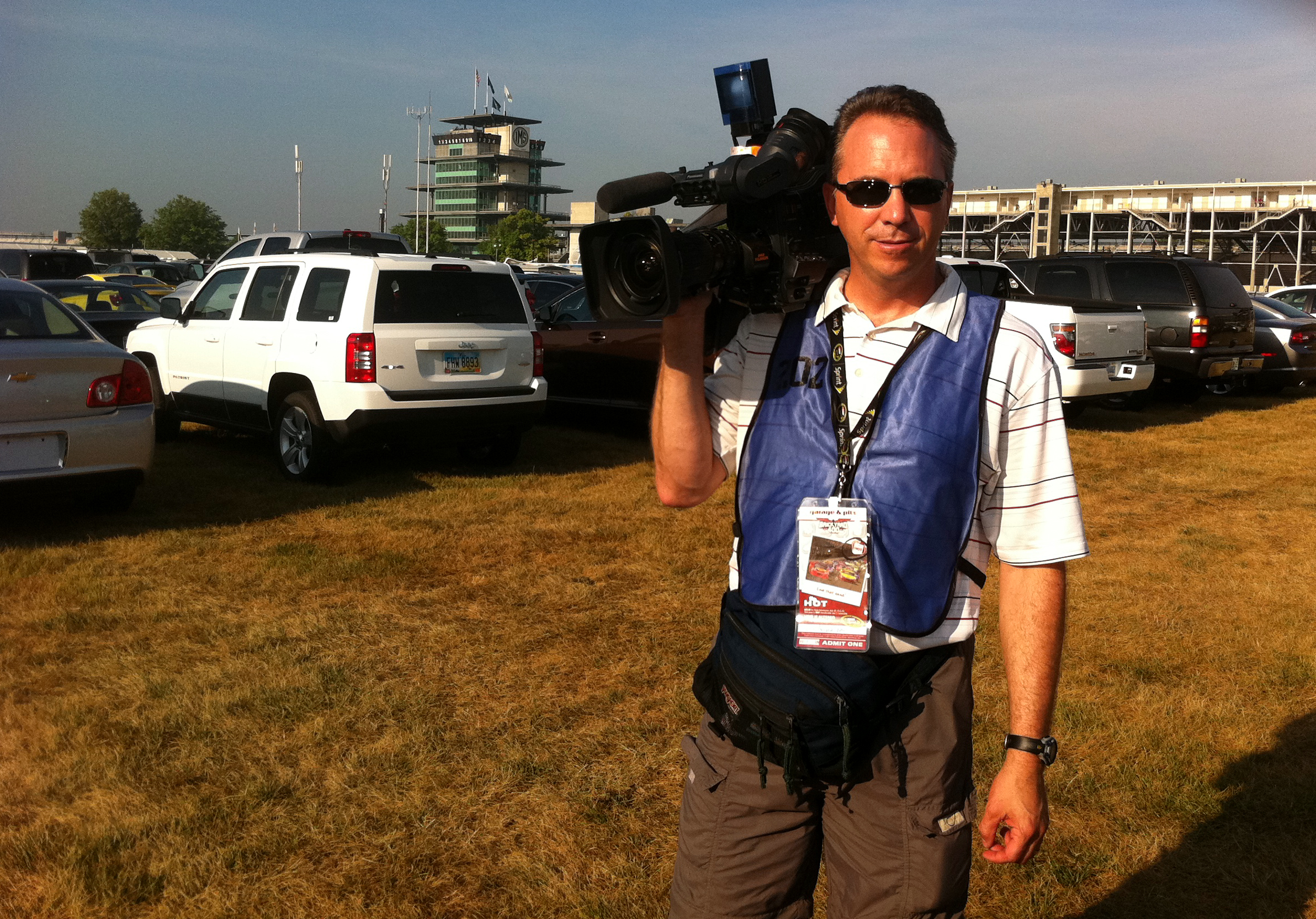  Preparing to hit the bricks at the Indianapolis 500 