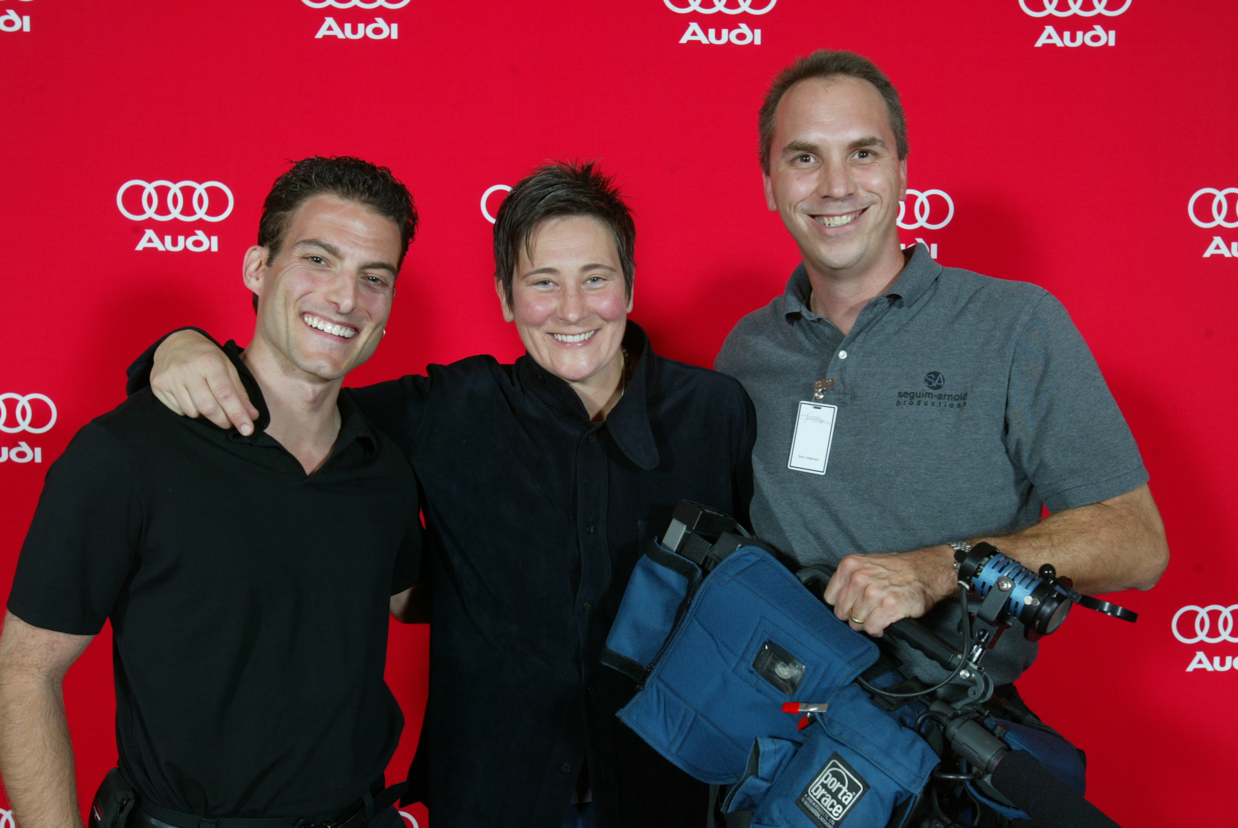  Backtage with KD Lang 