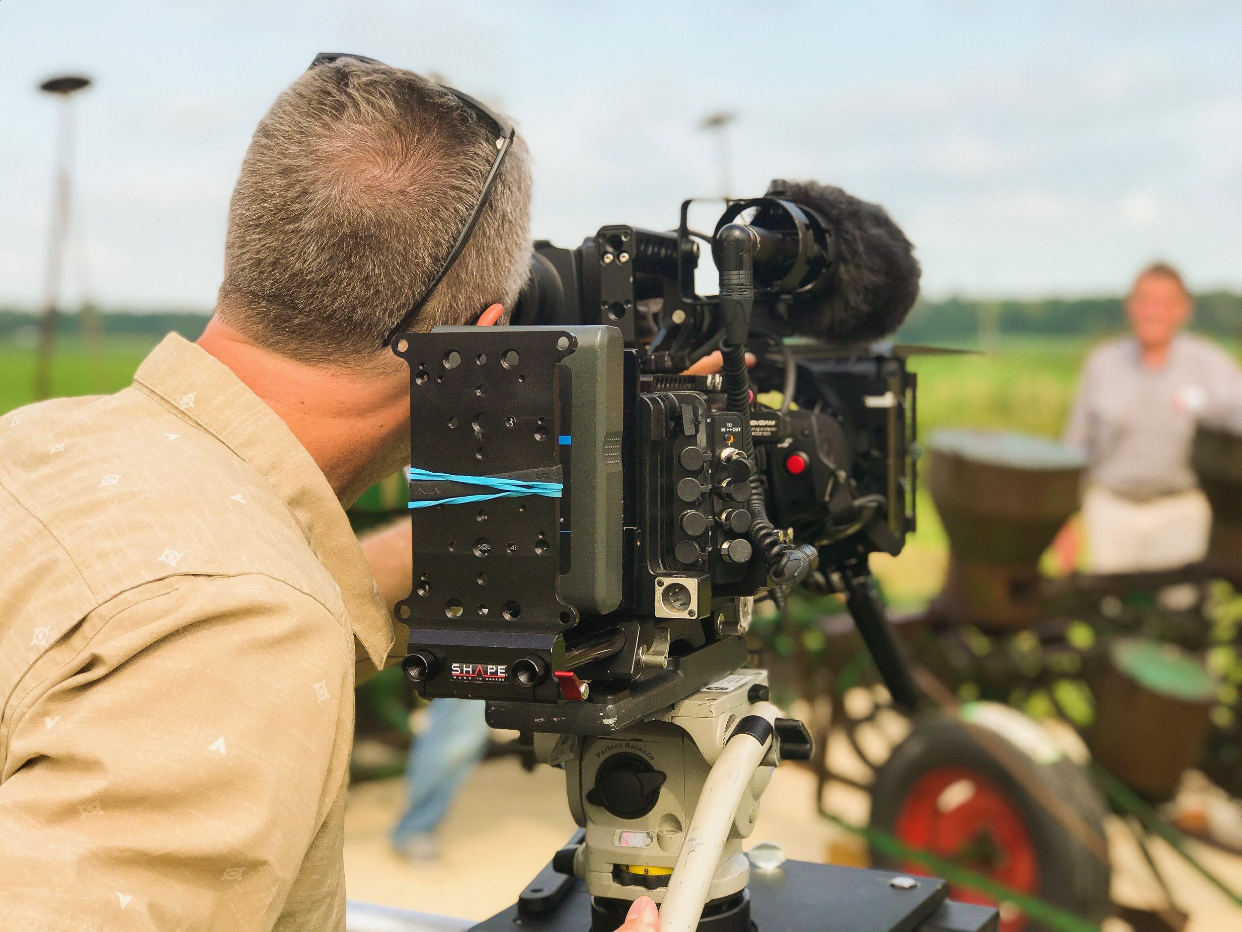 On-Location with the Sony PMW-F5 mounted to a Dana-Dolly .