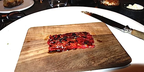 Beef Tartare with Red Ants