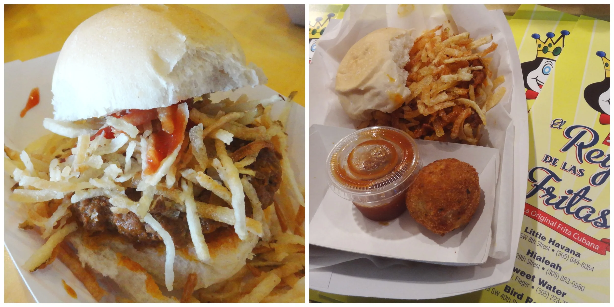  Left to right: El Mago de las Fritas and El Rey de las Fritas