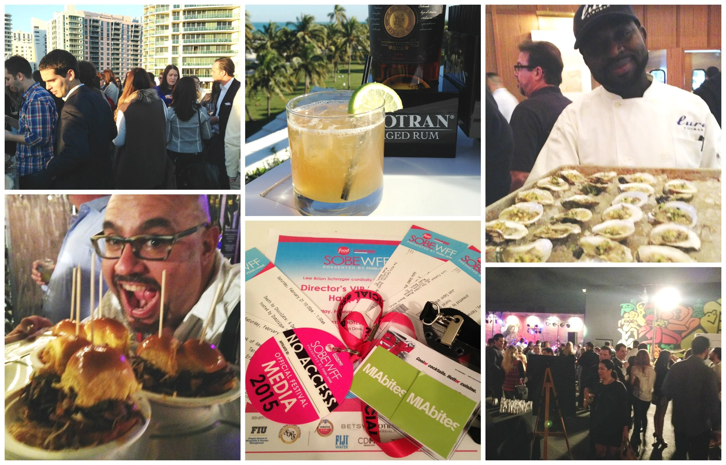  Just a sampling of some of the fun events during SOBEWFF 2015!