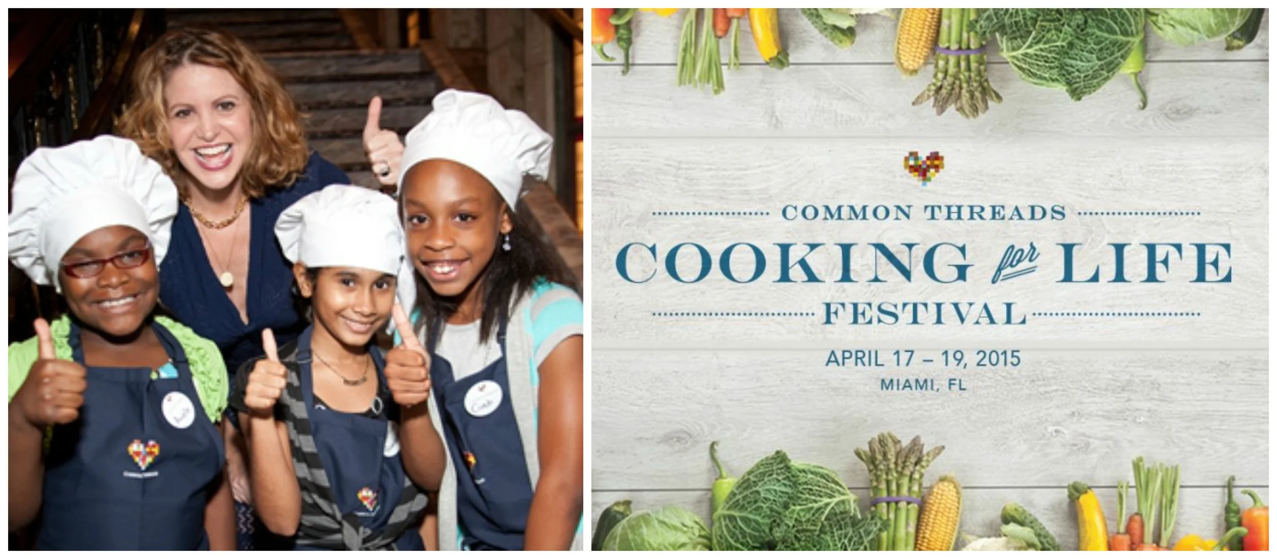  Chef Michelle Bernstein and friends host "Cooking for Life Festival" April 17-19 2015 