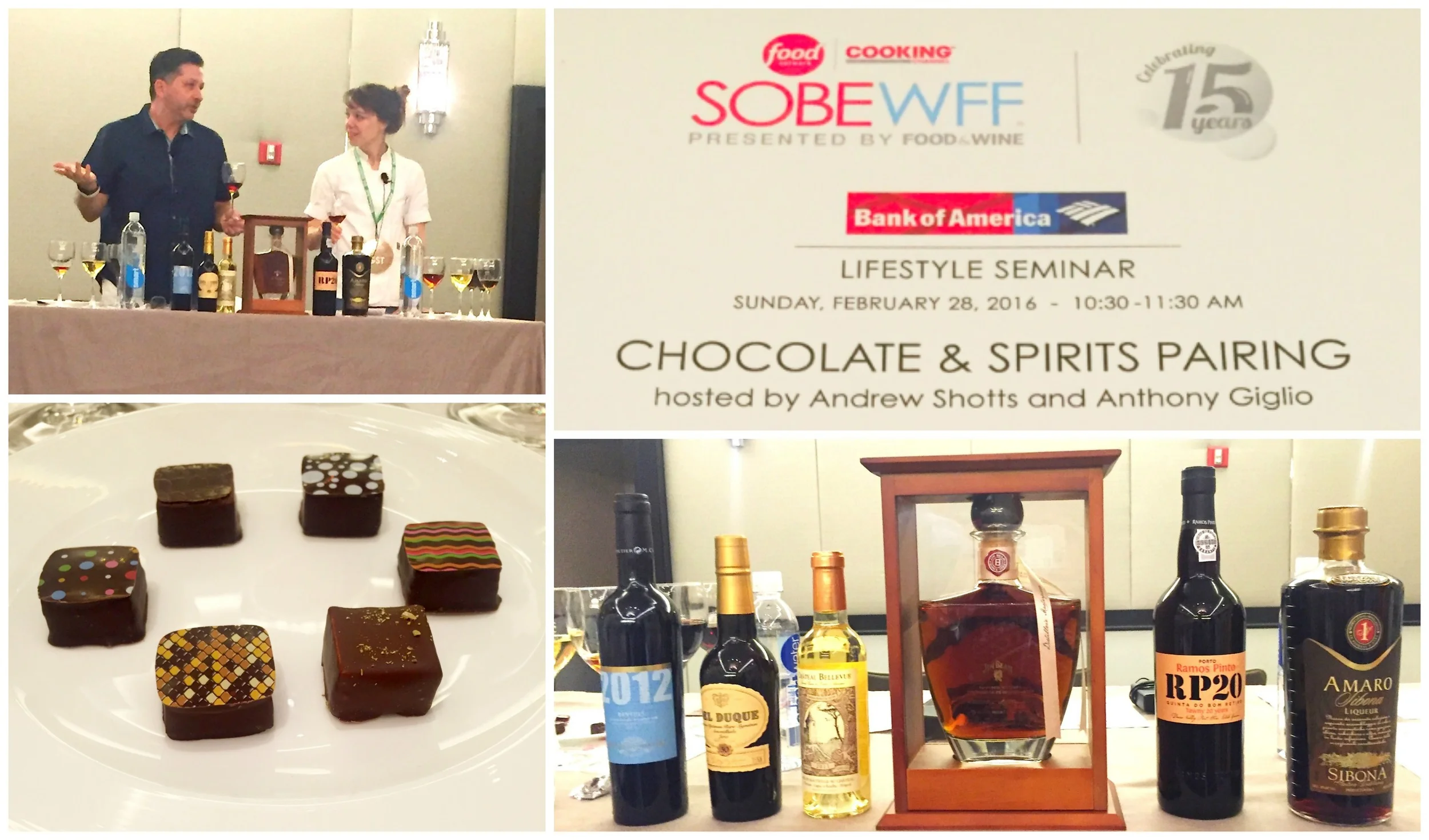 Saturday Sweets: Sweets and Spirits Seminar at #SOBEWFF