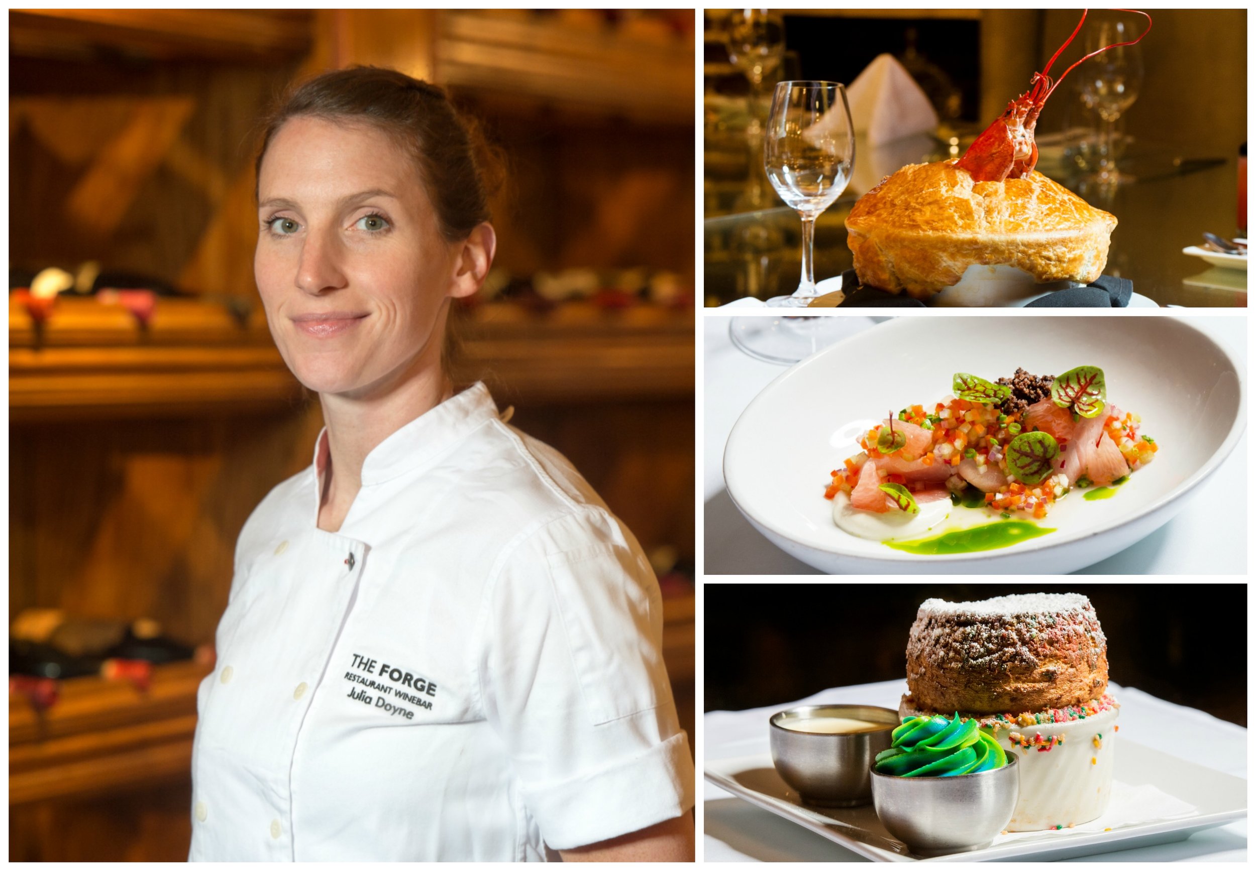 New Year. New Menu items from Chef Julia at The Forge