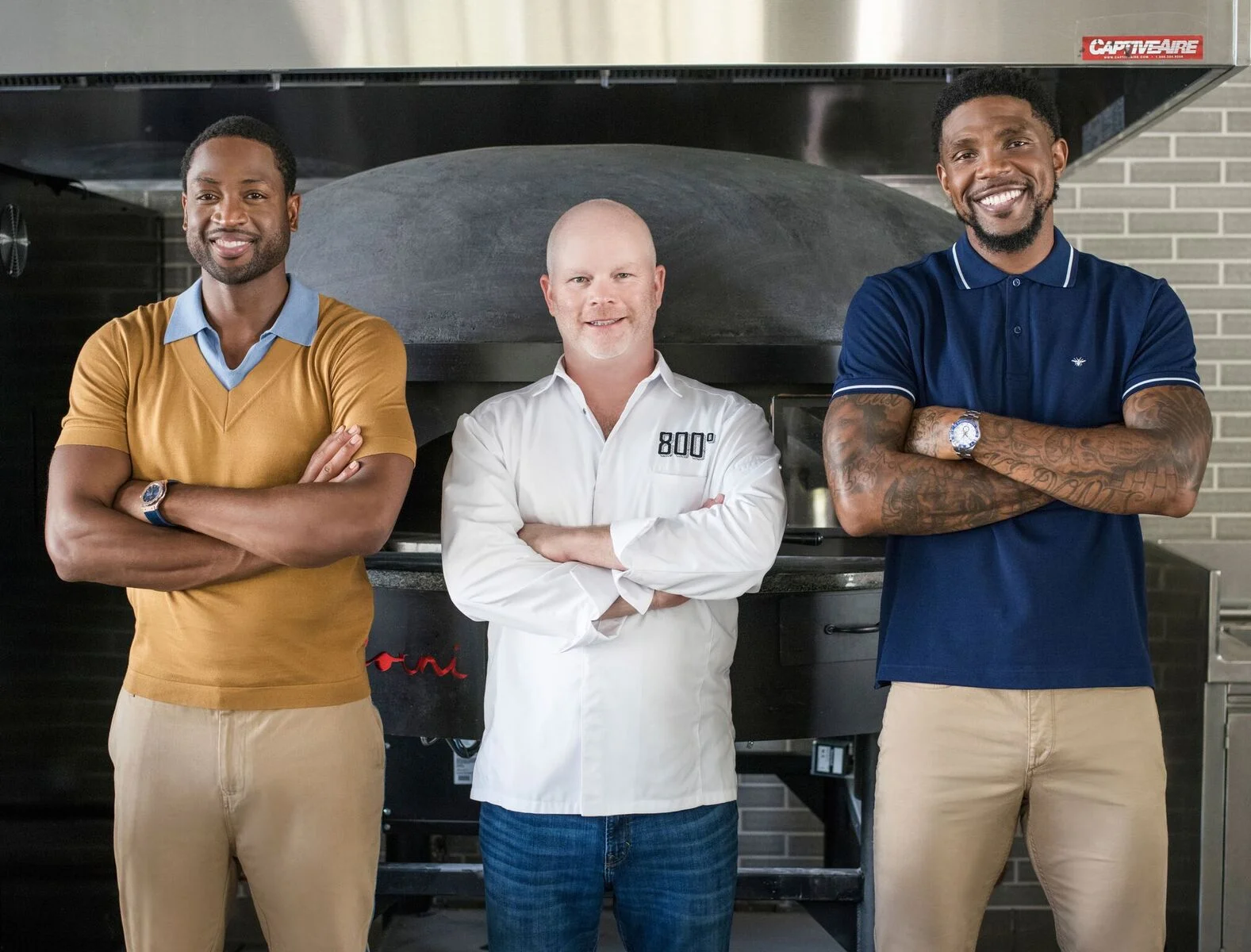 NBA Stars Dwyane Wade and Udonis Haslem Open 800° Woodfired Kitchen in Aventura