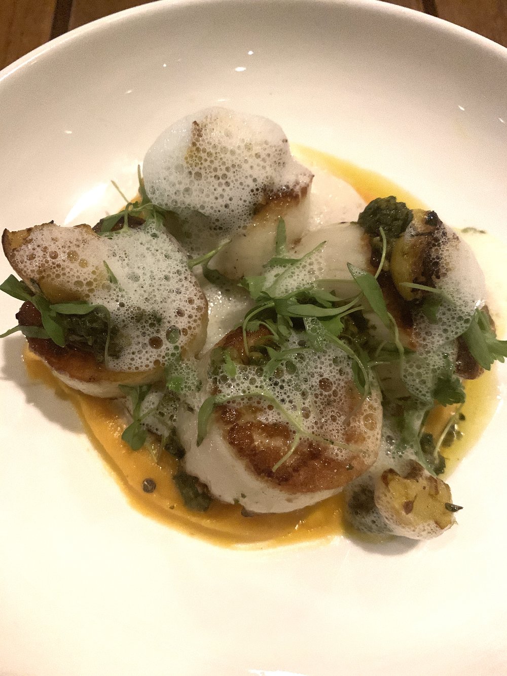 Seared Scallops