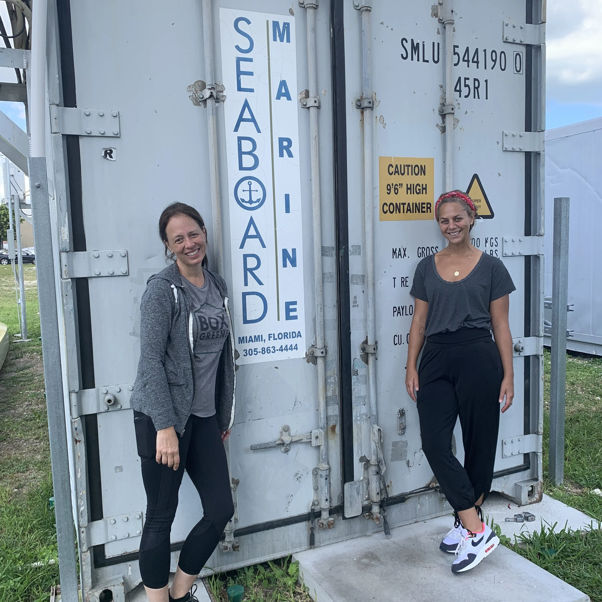Box Greens:  Hydroponic Farming with Lisa and Cheryl